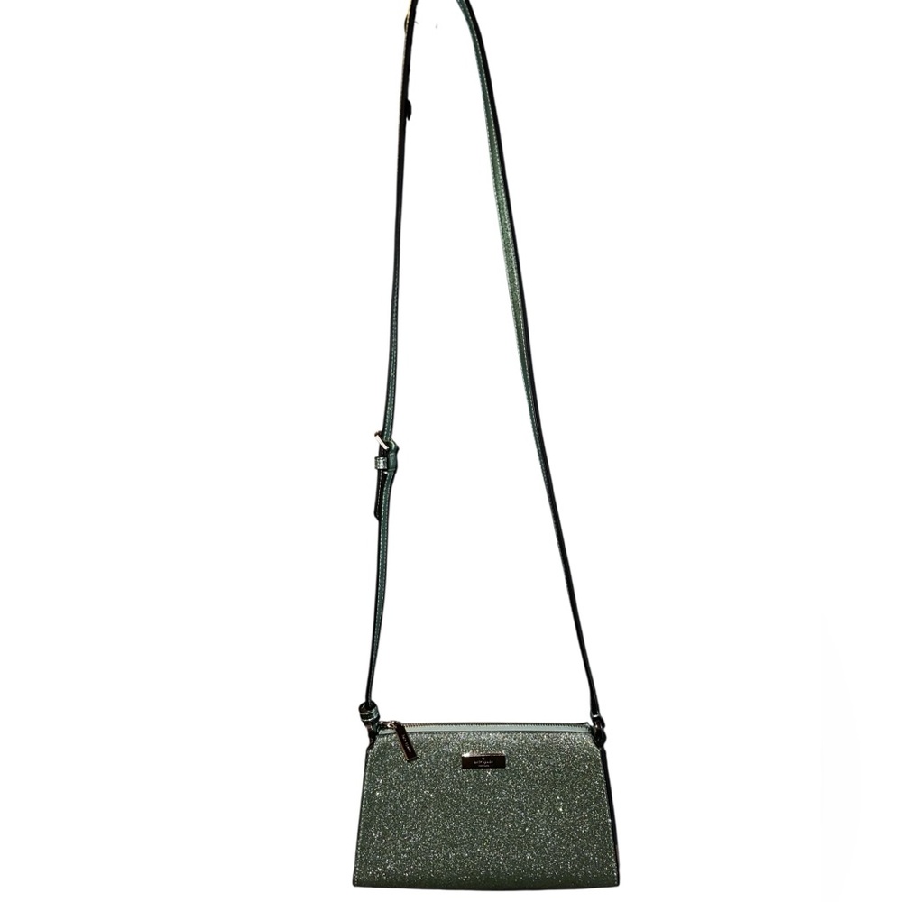 kate spade Metallic Green Glitter Crossbody Bag - Picture 2 of 5
